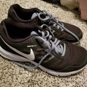 Black and Gray Nikes